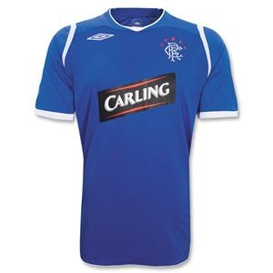 Buy Rangers 08 09 Home Soccer Jersey by Umbro