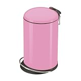 Hailo 0516-359 Design Tret-Abfallsammler Trento&reg; TOPdesign 16, rosa