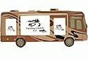 Class a Motorhome Travel Camper RV Theme Photo Frame 2x3 and 5x3.5
