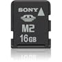 Sony Memory Stick Micro M2 16 GB Flash Memory Card with USB Reader