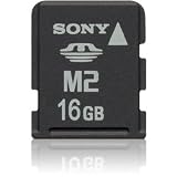 Sony Memory Stick Micro M2 16 GB Flash Memory Card with USB Reader