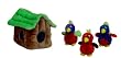 Kyjen Hide-A-Bird Puzzle Plush Intercative  Dog Toy, Large
