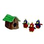 Kyjen Hide-A-Bird Puzzle Plush Intercative  Dog Toy, Large