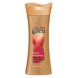 Caress Evenly Gorgeous Exfoliating Body Wash, 18-Ounce Bottle (Pack of 3)