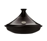 from Emile Henry Emile Henry Flame Tagine Noir 25cm (Model TEH5525-71)