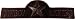 29" Rustic Metal "COWBOY LIVING" Sign with a Western Star