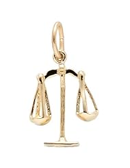 Rembrandt Charms Scales of Justice Charm