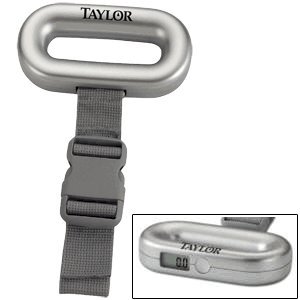 4576 TAWANKA One Touch TRAVEL Digital Luggage Scale 40KG 10G KG/88 LB