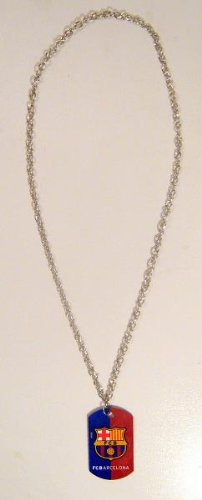 Official Licensed GENIUNE FC Barcelona Disc Necklace