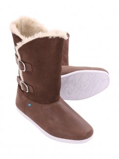 Boxfresh U Kate Stiefel Bitterschokolade 40