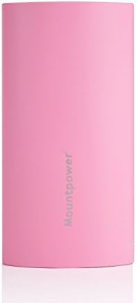 Mountpower 5200mah Portable Backup Battery Charger Power Bank. Equipped with a Flashlight and a 5.3 V 1a USB Output for Charging. Mobile Power Source for Smart Phones and Digital Devices.(pink)