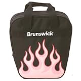 Dyno Pink Flame Single Bowling Ball Bag