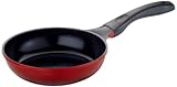 Produkt-Bild: Culinario Bratpfanne mit umweltfreundlicher Ecolon Keramik-Beschichtung, Induktion, &Oslash; 20 cm, rot