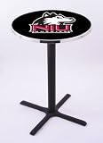 Northern Illinois University Black Pub Table
