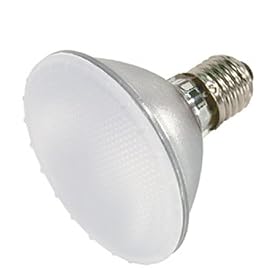 Halogen PAR Flood Light, 75 Watt PAR 30, Short, Soft Ray, 120 Volt, 38° Flood by Satco