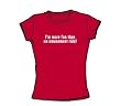 Amusement Ride - Juniors Red Sheer Cap Sleeve T-Shirt For Women
