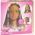 Barbie Styling Head ~ Tan / Brown Hair
