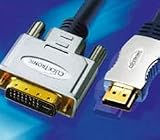 Clicktronic HDMI auf DVI-D Kabel 10,00m - 52335