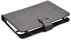 10" & 10.1" Folio Case with Stand for Android & Windows 7 Tablet Fits Toshiba Thrive Acer Iconia Archos Archos 101 Samsung Galaxy Coby Kyros Koby Lenovo Idealpad Asus Eeepad Motorola Xoom Zoom Cect Tursion Leader Impression Super Pad Super Pad Sylvania Prober XO Vision Micro Star Viewsonic Gtablet Viewbook Apad Epad HP Slate MSI Windpad Dell Lattitude (Black)