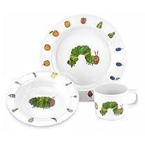 Very Hungry Caterpillar Melamine plate bowl and mug set