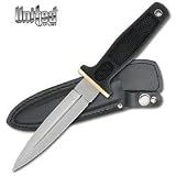 Quick Draw Boot Knife with Leather Sheath