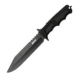 M-Tech Fixed Blade Survival Knife Black