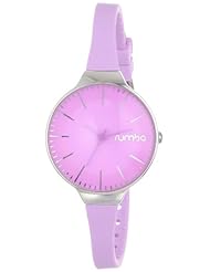 RumbaTime Womens 11705 Orchard Sweet Lilac Modern Stylish Analog Watch