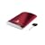 Iomega eGo 250 GB USB 2.0 Rugged Portable Hard Drive 34265 (Ruby Red)