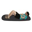 Cando Exercise Mat - 24 X 72 X 0.6 Inches - Closed Cell Foam - Black