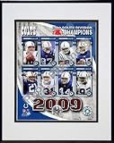 Indianapolis Colts 2009 AFC South Champions Team Composite Double Matted 8Ó x 10Ó Photograph in Black Anodized Aluminum Frame