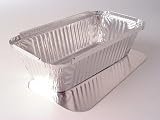 Caroline 1002 Foil Tray&Lids 23ozx5