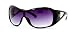 BANANA REPUBLIC CARMEN 0D28 Y7 BLACK GRAY GRADIENT SHIELD PLASTIC SUNGLASSES.