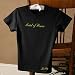 Personalized Ladies Black Fitted T Shirts - Bridal Party Designs