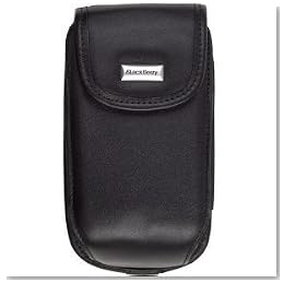 RIM Blackberry 8700c Leather Holster with Swivel Belt Clip Black (ACC-10540-003)