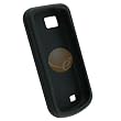 Silicone Skin Case for Samsung i7500 Galaxy, Black
