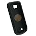 Silicone Skin Case for Samsung i7500 Galaxy, Black