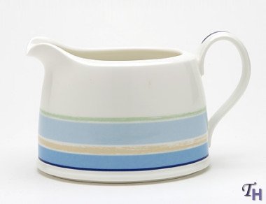 Noritake Java Blue Swirl Gravy Boat