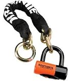 ACTION LOCK KRYPTONITE CHAIN NY NOOSE W/EVO DISC 1275 2.5
