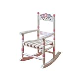 Teamson Girl's Rocking Chair Hand Painted