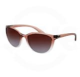 Ray-Ban Emma Sunglasses Rb4167 847 68 Light Brown Top Traspare Brown Gradient Violet