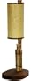 Simple Unique Rustic Distinctive Lighting - 21" Kobe Japanese Lantern Design Bamboo Pole Bedside Table Lamp