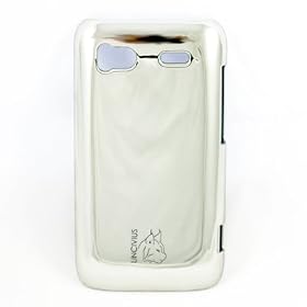 Lincivius - Case Cover Hard Shell Silver HTC Sensation