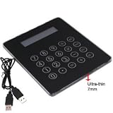 Daffodil UHB08 3-port USB Hub with 2-in-1 Mouse Pad and 10-digit Calculator - Powered by USB port or 1 x LR44 battery