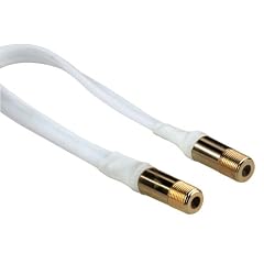 Hama Fensterdurchf�hrung (F-Kupplung auf F-Kupplung) vergoldet [Amazon Frustfreie Verpackung]