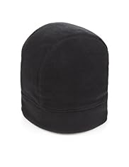 Turn Up Brim Reversible Fleece Beanie Hat