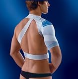 Bauerfeind OmoTrain Shoulder Support,Circumference in inches 101/4 - 111/2 , Color Titanium