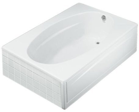 Buy Tub with apron by Kohler - K-1127-R in Almond (Proflex Showers, Plumbing, Bathtubs Showers & Saunas, Showers, Modules & Installation Kits)