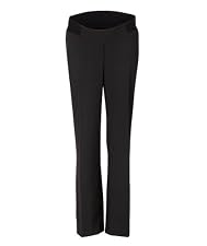 Petite Maternity Under the Bump Trousers - Black