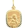 14K Yellow Gold Angel Pendant