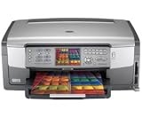 HP Photosmart 3210 All-in-One - Multifunction ( printer / copier / scanner ) - color - ink-jet - copying (up to): 32 ppm (mono) / 31 ppm (color) - printing (up to): 32 ppm (mono) / 31 ppm (color) - USB, 10 Base-T - remarketed